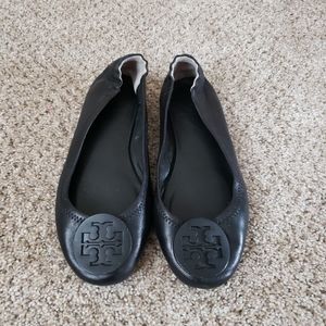 20% off Tory Burch black reva flats sz6